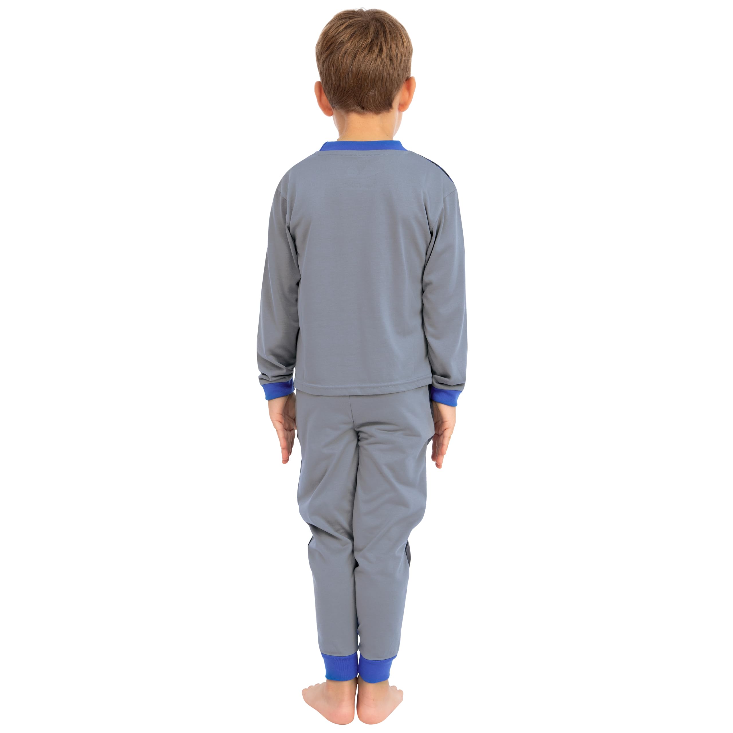 DC Comics Pigiama Batman, Pigiama Bambino Supereroi, Pjs Bambini Flash, Set Bambino Manica Lunga
