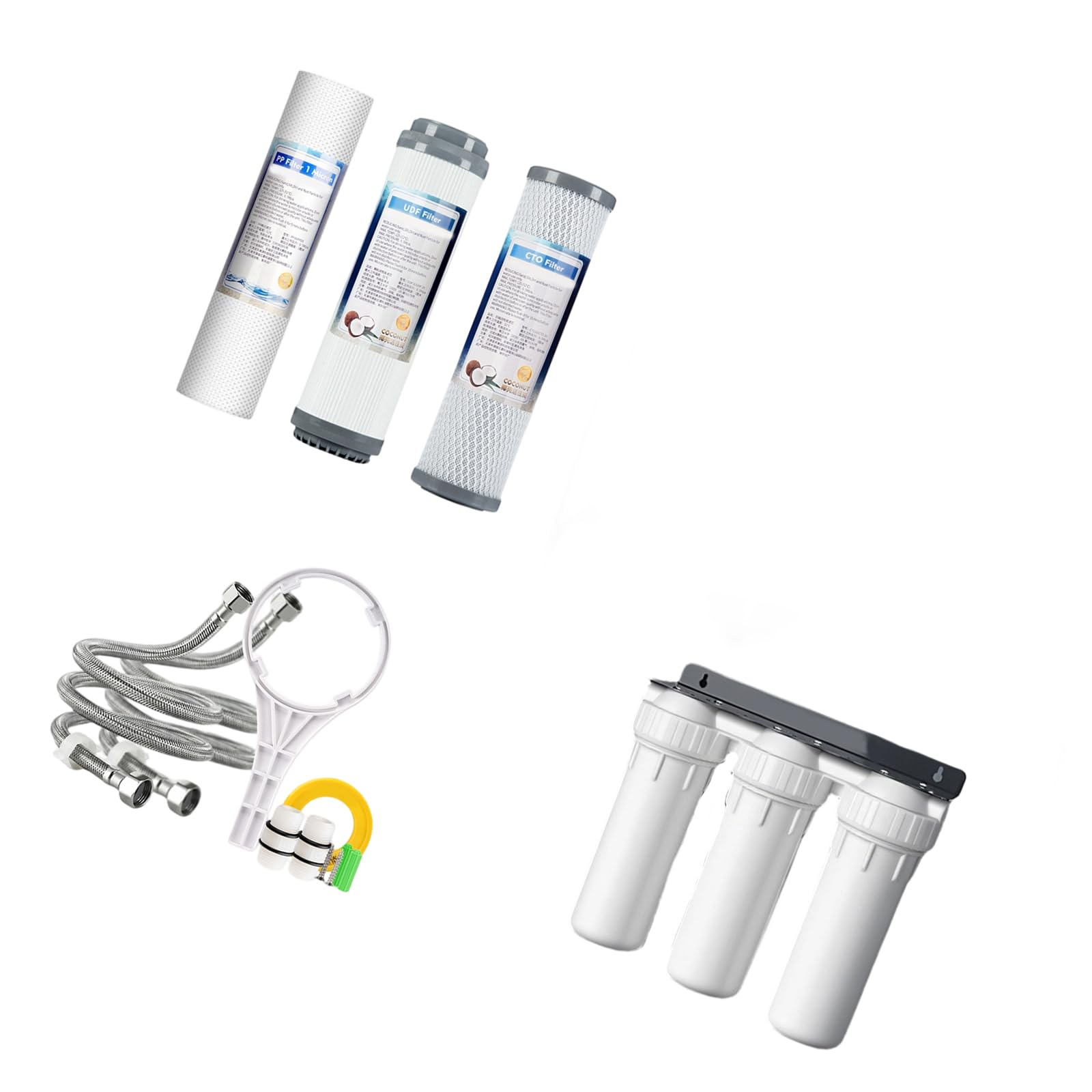 Time 10Inch PP Water Filter Systems Effectively Eliminates Sediment and Particles Water Purification Structure Pp Filter