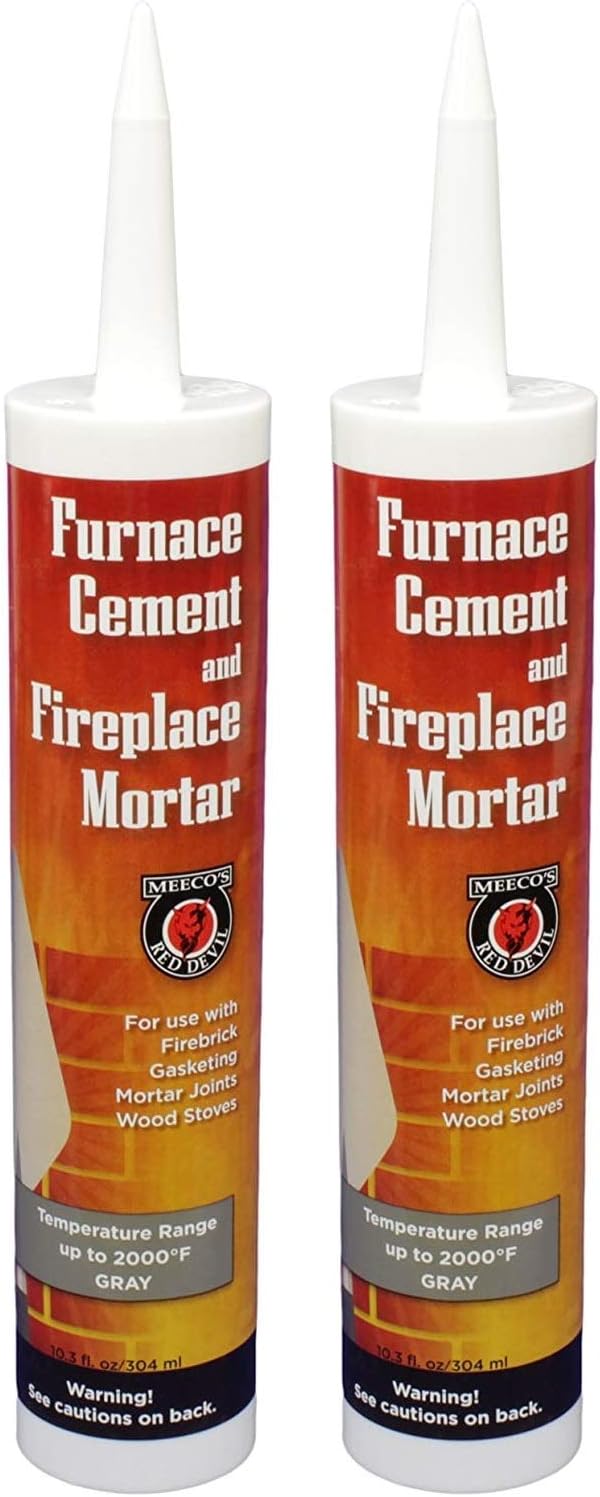 121 Furnace Cement and Fireplace Mortar (Two Pack)
