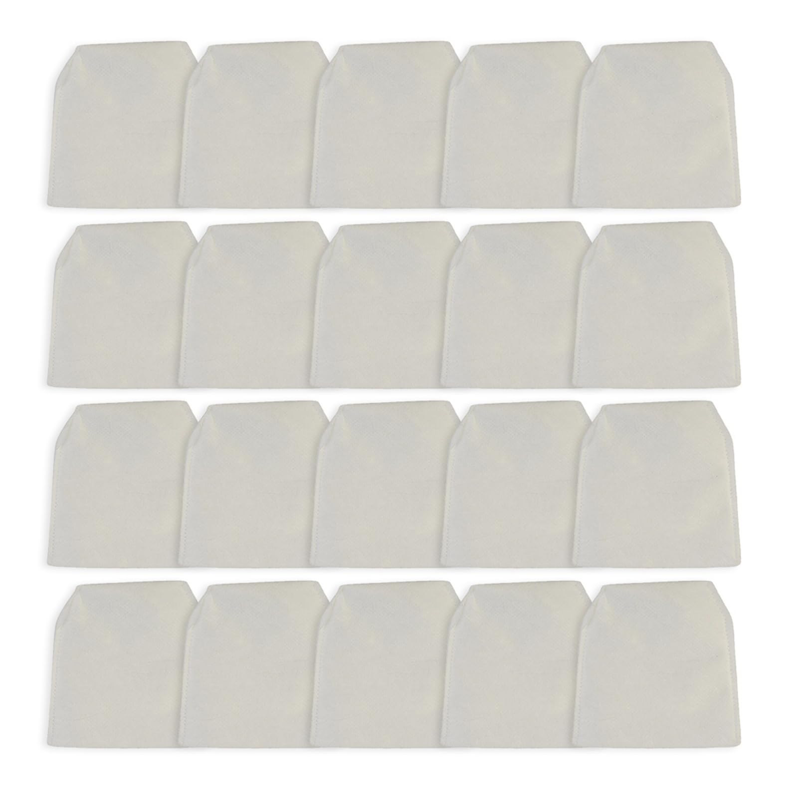 Bolsa De Filtro De Tela, Compatible Con Einhell,Power X-Change TE-VC 18 Li-Solo Y TE-HV 18/06 Li-Solo Bolsa De Filtro De Aspiradora De Mano Inalámbrica(20 PACK)