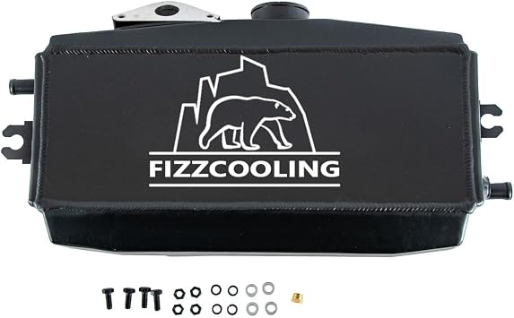 Top Mount Aluminum Intercooler For 2002-2007 Subaru WRX STi Impreza 2003 2004, air-to-air intercooler