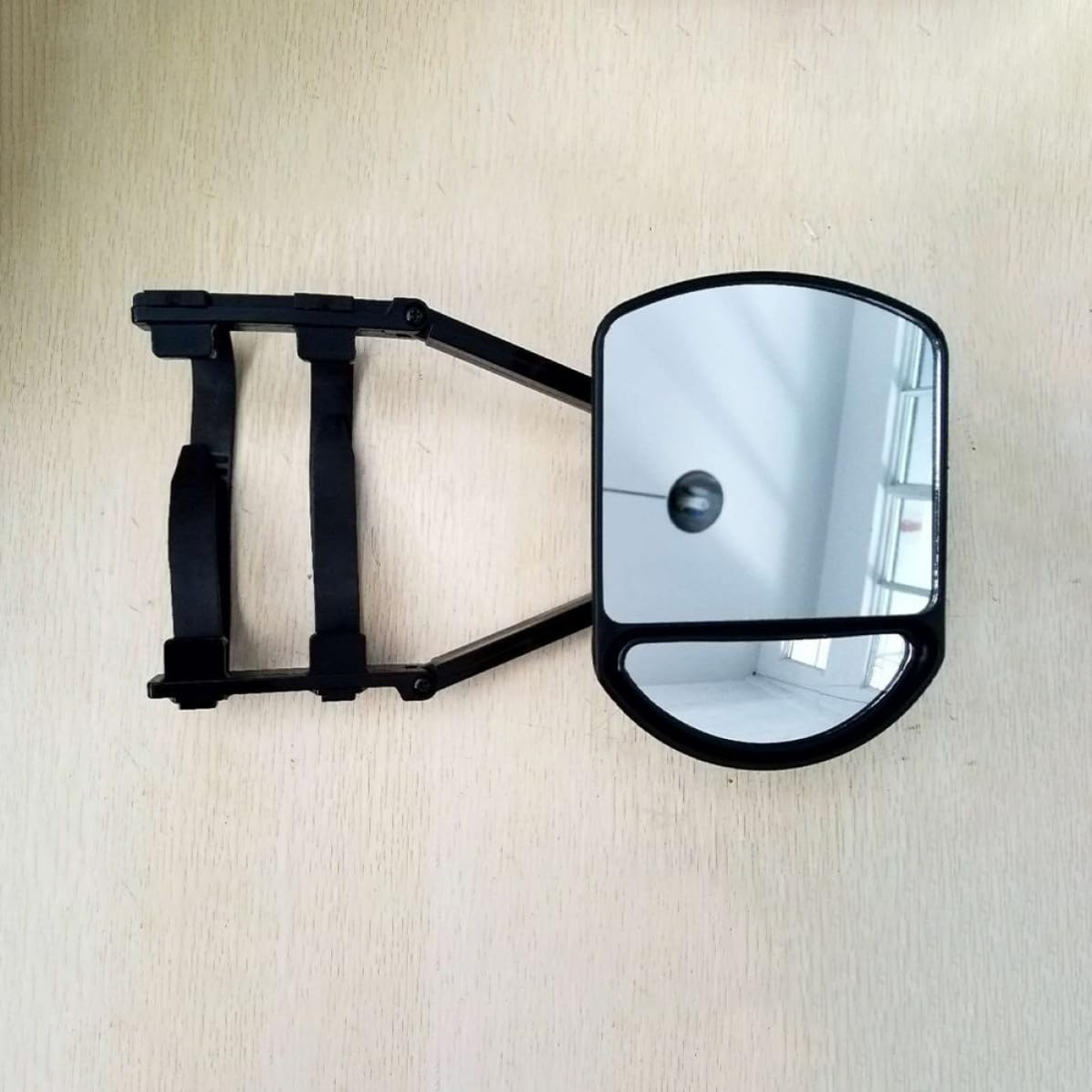 Abaodam Extensiones de Espejos Laterales Material Pp y Nylon para Remolcar Vehículos Instalación Estable y Reducción de Vibración Espejo Ajustable para Camiones y Remolques