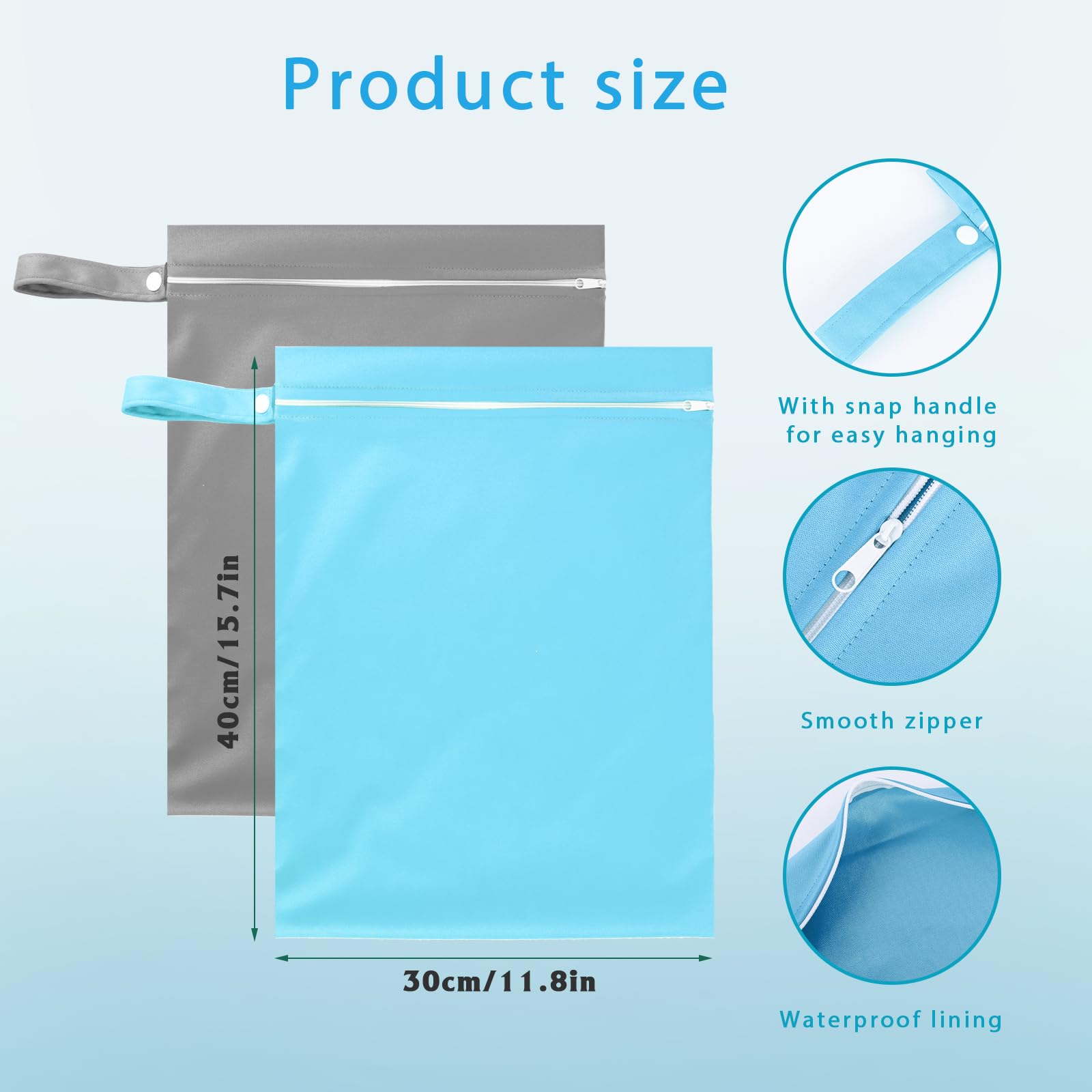 Yilnlg 2Pcs Travel Laundry Bags - Image 2