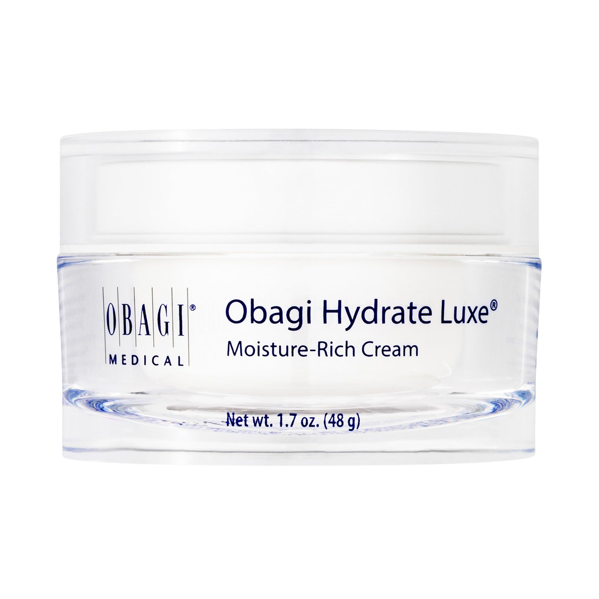 ObagiHydrate Luxe Ultra-Rich Moisturizer – Non-Comedogenic with Tara Seed Extract and Biomimetic Peptides – Night Face Cream for Dry, Sensitive, or Aging Skin