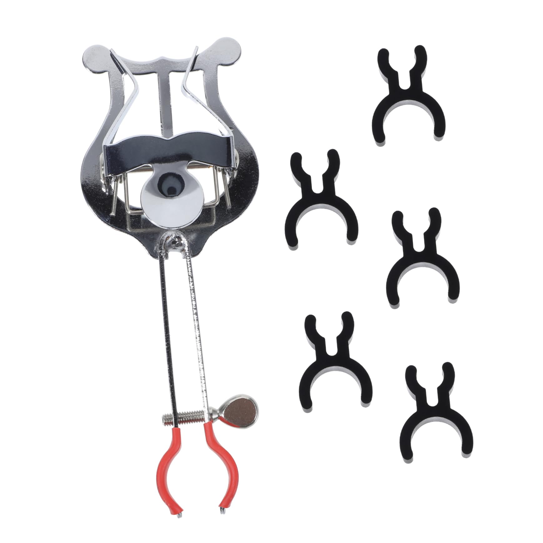 Generic Trumpet Music Note Clip Music Score Clamp Trumpet Supplies Lyre Clip for Marching Band