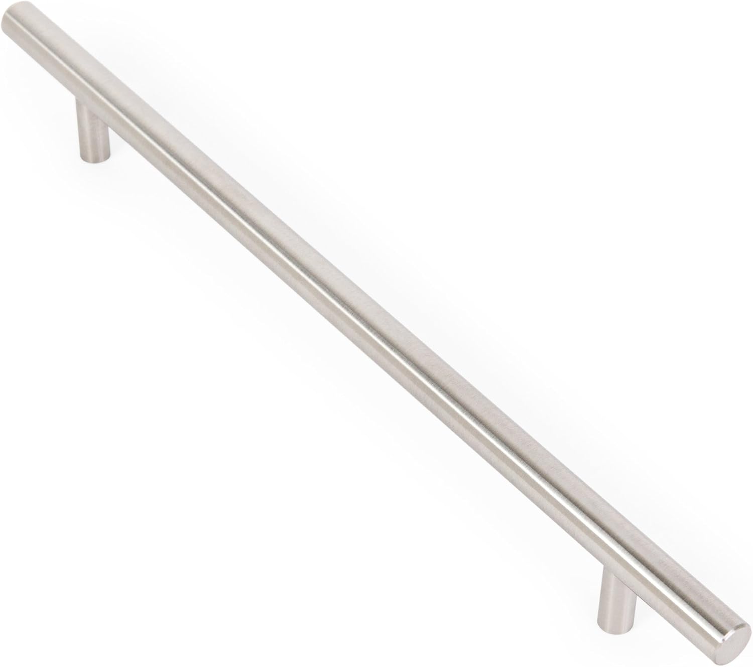 Ultra Grade URBN Modern Euro Thick Solid Bar Pull, 16-3/8 Inch Cabinet Handle, 1/2 Inch Diameter Solid Stainless Steel (Pack of 1, 20 Inch Length, 16-3/8 Inch Hole-to-Hole)
