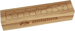 Five Stars Review Excellent Fill-in Rectangle Rubber Stamp for Stamping Crafting - 2.50in Small
