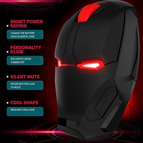 Miniatura 5 de Ratón inalámbrico 2.4G de tamaño completo inalámbrico óptico con receptor Nano USB, 3 niveles de DPI ajustables, 3 botones para portátil, PC,