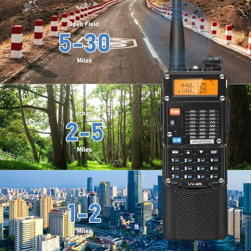 Baofeng Uv-5R Ham Radios Long Range, Uv5R 8W Handheld Uhf/Vhf Radio With High-Gain Antenna thumb #6