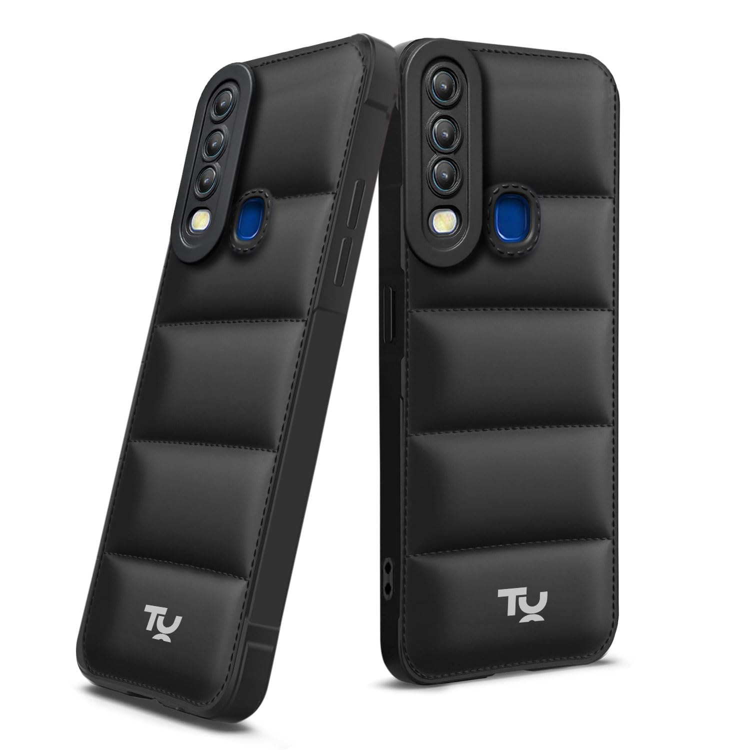 TRUEUPGRADE Vivo Y12/15/17/U10 Back Cover Black - Image 1