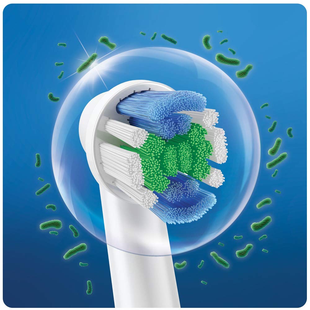 Oral-B Precision Clean - Testine di ricambio con protezione batterica, 7 + 1 pezzo