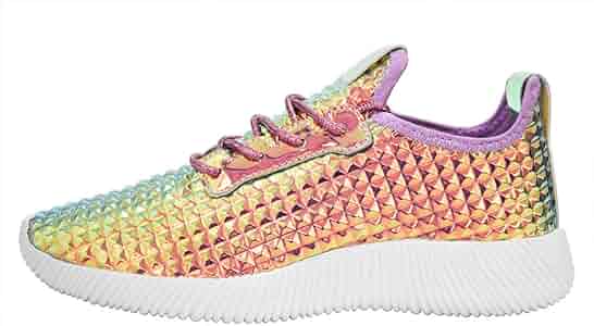 Amazon.com | ROXY-ROSE Women Lightweight Metallic Hologram