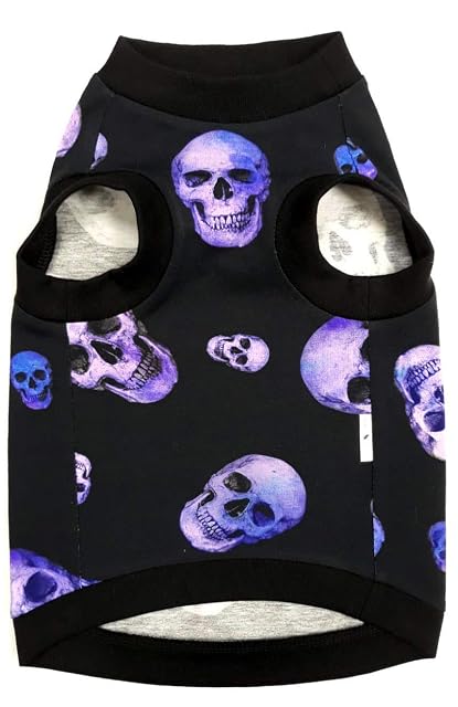 Foto 4 de 6 de Kotomoda Sphynx Cat'S T-Shirt Purple Skulls (M)