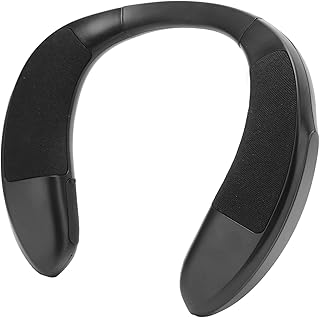 Neckband Speaker, Superior Sound Quality, Ergonomic Design, HD Hands Call, Long Range, Supports Memory Card, Widely Applicable