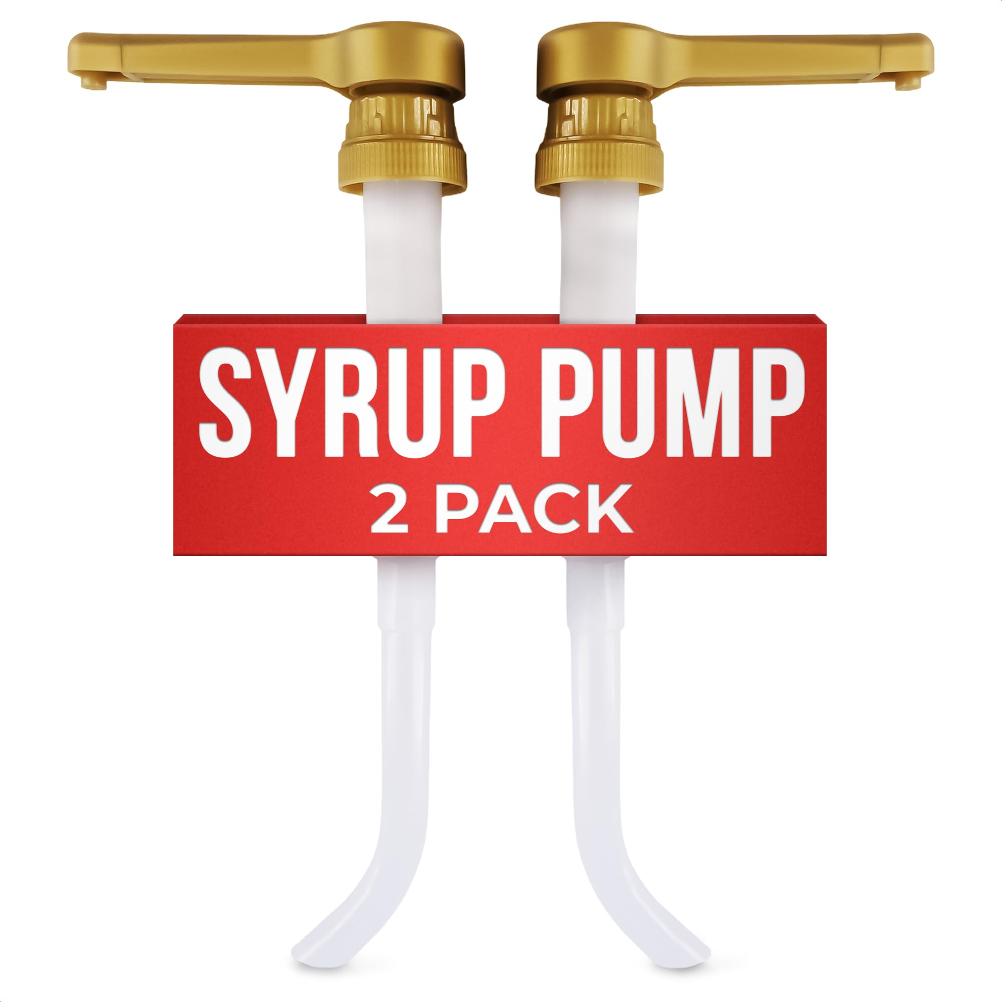 ALPENKOK 2 Pcs Sauce Pump Dispenser for Home Bar and Cafe