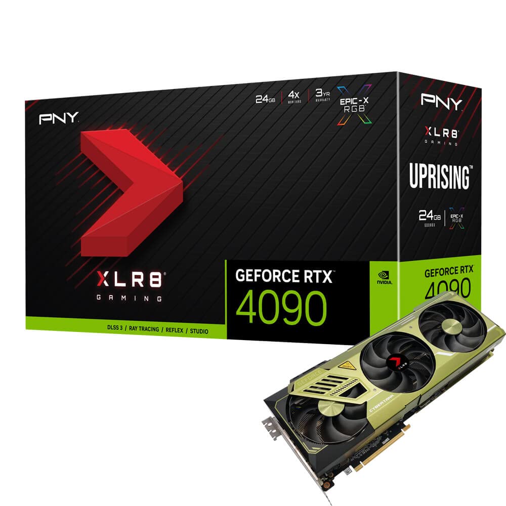 GPU NV RTX4090 24GB GDDR6X 384BITS TRIPLE FAN PNY VCG409024TFXMPB