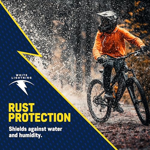White Lightning 2-in-1 Bike Premium Lubricant and Degreaser (4 Fl Oz)