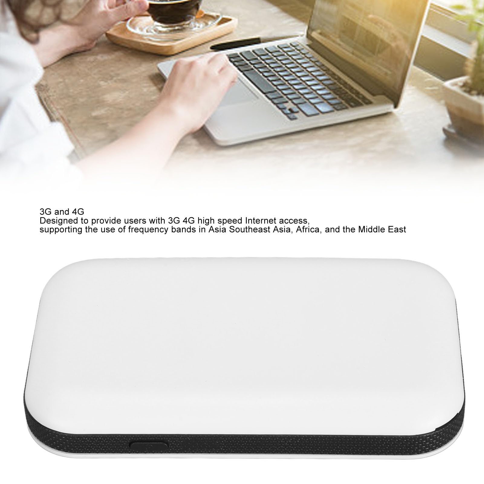 Router Wi-Fi 4G, Dwuzakresowy Mobilny Hotspot LTE 150 Mb/s, Obsługa Systemówi, z 10 Użytkownikami do Podróży Samochodem w Celach Biznesowych na świeżym Powietrzu