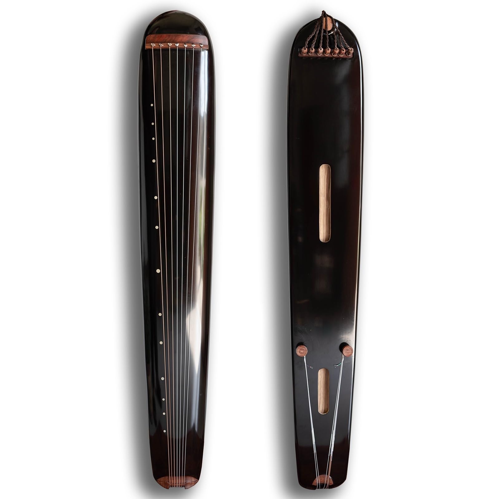 Guqin Cinese Nero Principiante Fatto A Mano Lacca Grezza Abete Vecchio Strumento Musicale Guqin A Sette Corde Professional Guqin (Color : 03)