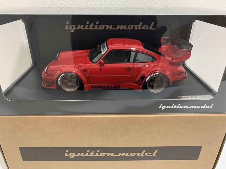 RWB ignition model RWB 赤 ミニカー
