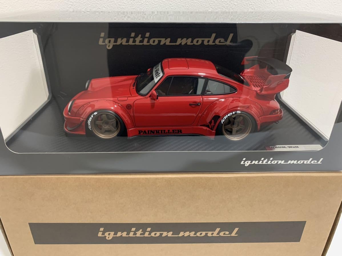 Amazon | イグニッションモデル 1/18 RWB 930 ミニカー Red レッド