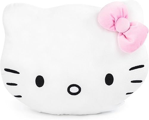 Miniatura 5 de Jay Franco Hello Kitty Nogginz - Juego de ropa de cama de 2 piezas de manta ligera de viaje de 40 x 50 pulgadas, diseño de lazo rosa súper suave
