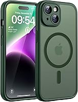 Vista 73 de TOCOL Funda magnética 3 en 1 para iPhone 14 Pro, mejorada [protección completa de cámara] con 2 protectores de pantalla, funda de grado militar