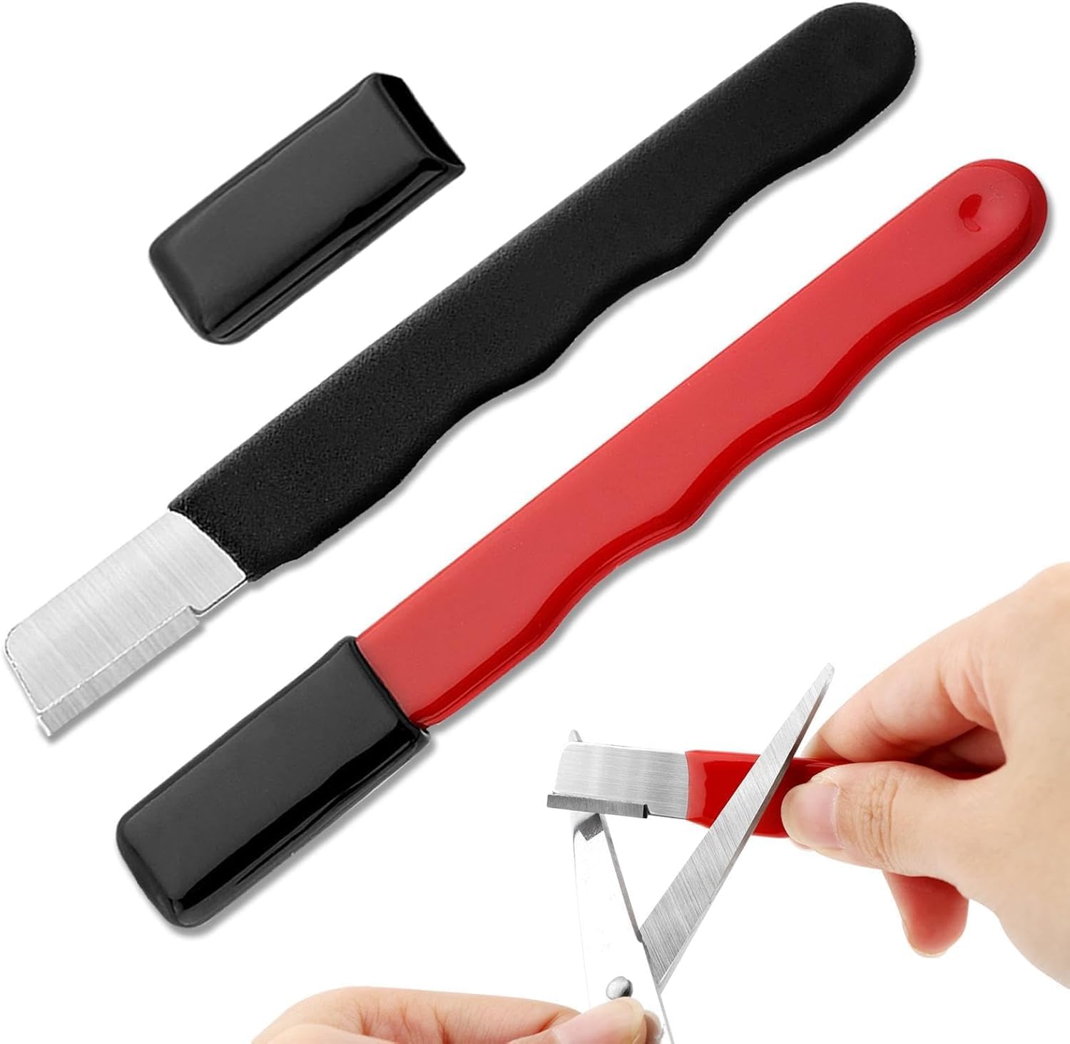 Garden Tool Sharpener Stone for Pruners, Scissors & Pocket Knives – Blade Sharpening Stone (Multicolor) (Pack of 1)-image-8