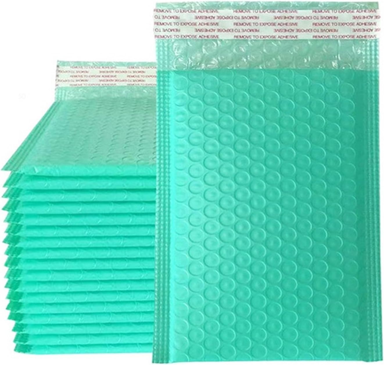 Sobres de burbujas Embalaje de plástico de burbujas Bolsa de envío Bolsas de mensajería negras autoselladas Sobres de burbujas acolchados Bolsas de envío Bolsas de envío Embalaje de 100 pieza
