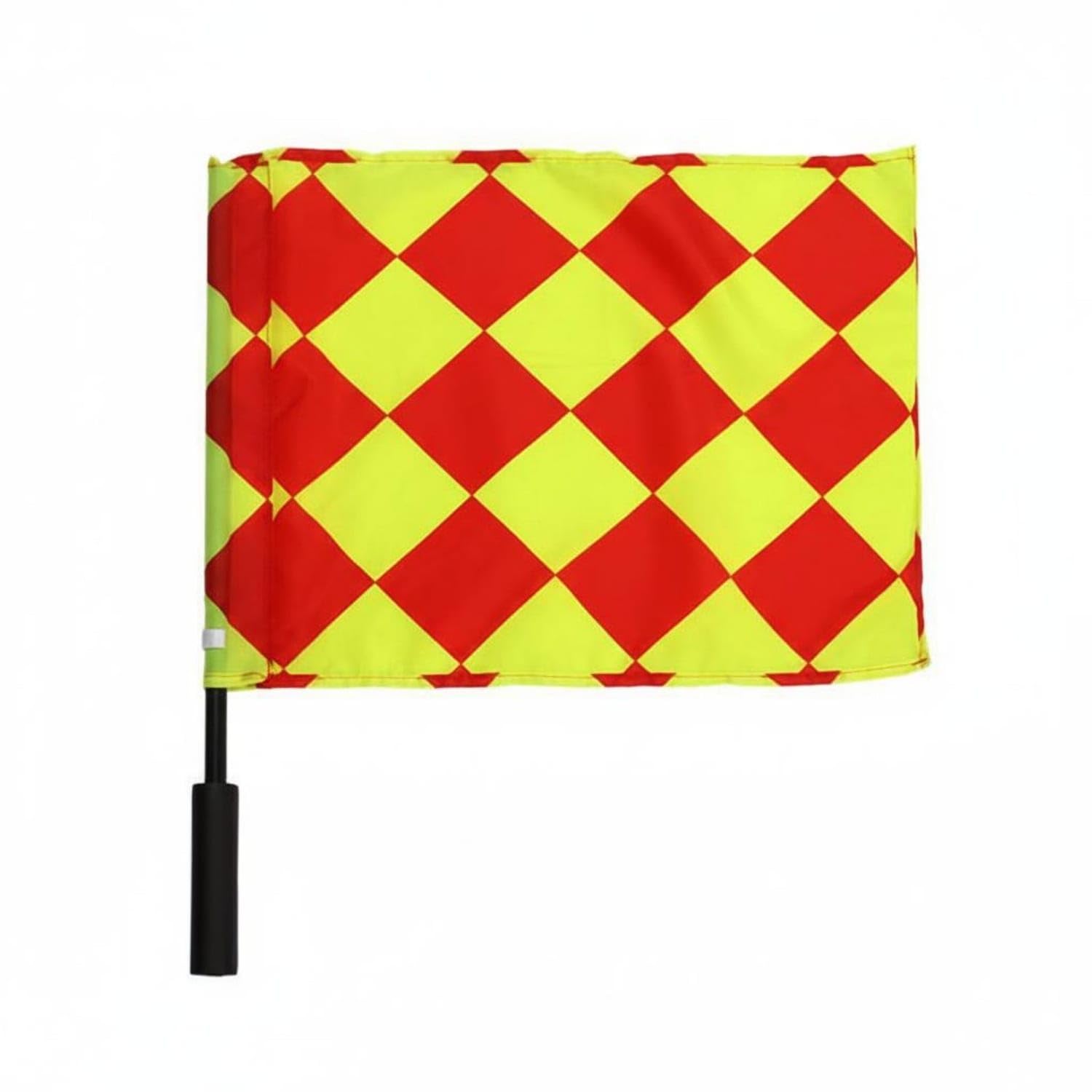 2 pcs High Visibility Soccer Referee Flags Non-Slip Grip Soccer Referee Flag Comfortable Foam Handle Football Indicator Flag Lightweight for Referees-image-11