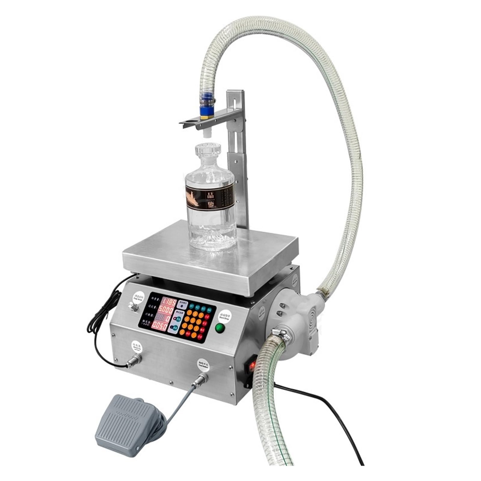Riempitrice Macchine for l'imbottigliamento di olio commestibile lubrificante for pasta di sesamo liquido viscoso completamente automatico Macchina di rifornimento liquida commerciale Garantire un rap