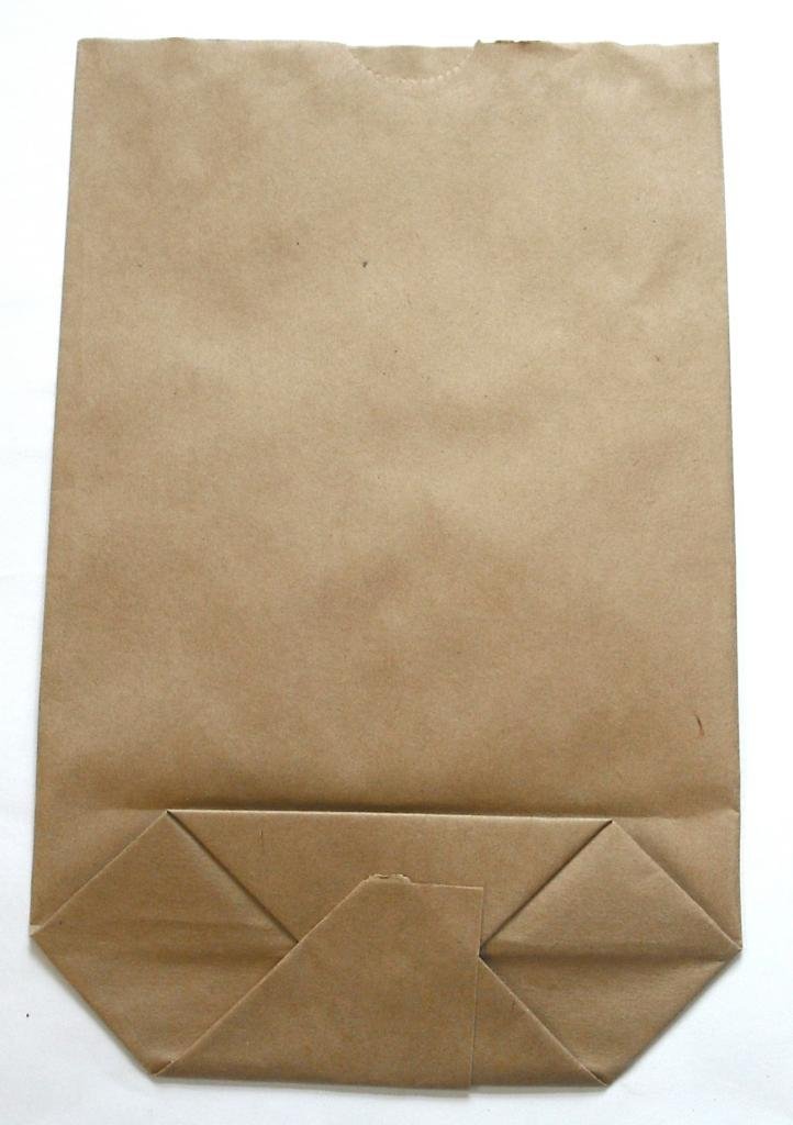 BLÜHKING® Bodenbeutel Braun, Braun Gefüttert, Papier, 14x22cm, 500 St. | Braun Gefüttert, Papier, 500 St.
