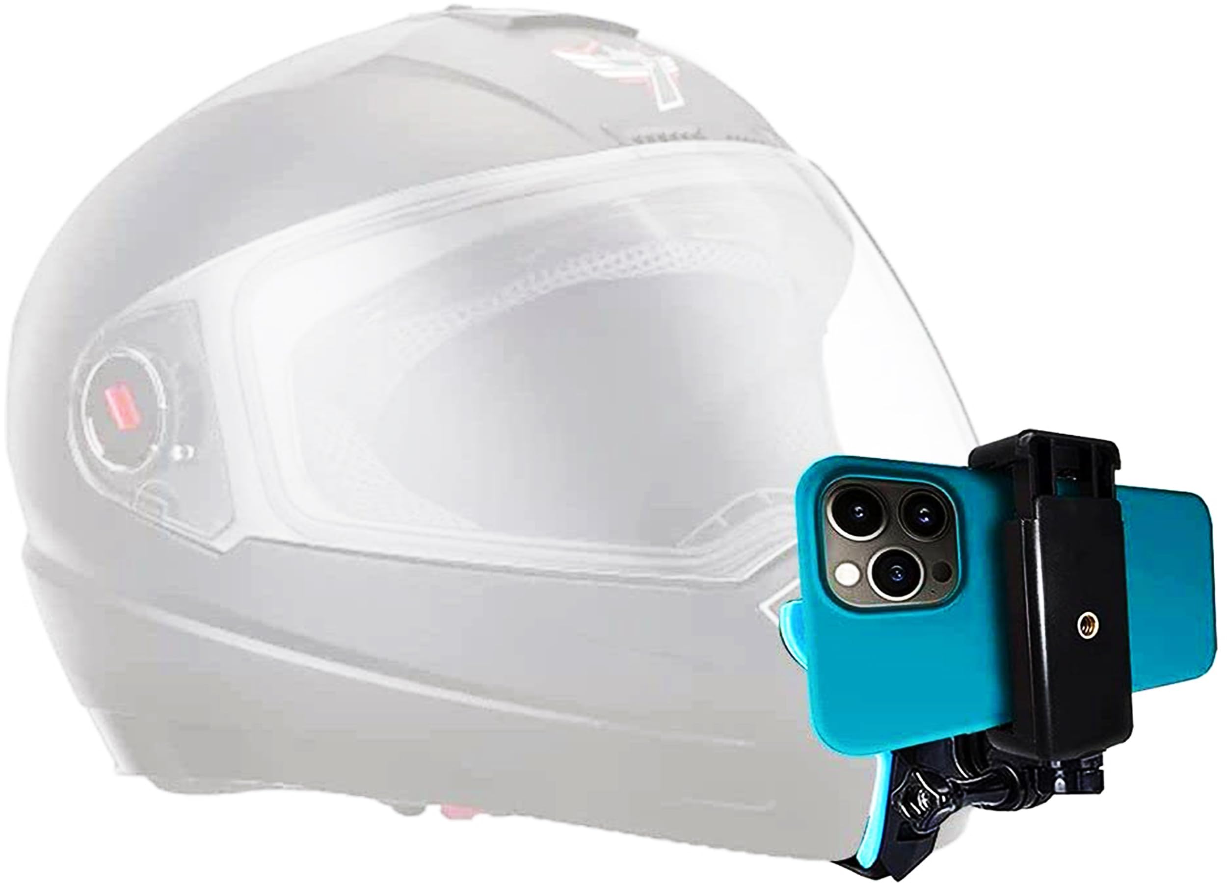Shomex® Helmet Chin Strap Mount with Mobile Holder & Screw Compatible with All Smart Phones Go pro Hero Helmet Mount KIT Helmet Mount KIT for Motovlogging, Making Stunning Bike Riding Video (B0C8CMHML1) Amazon Price History, Amazon Price Tracker