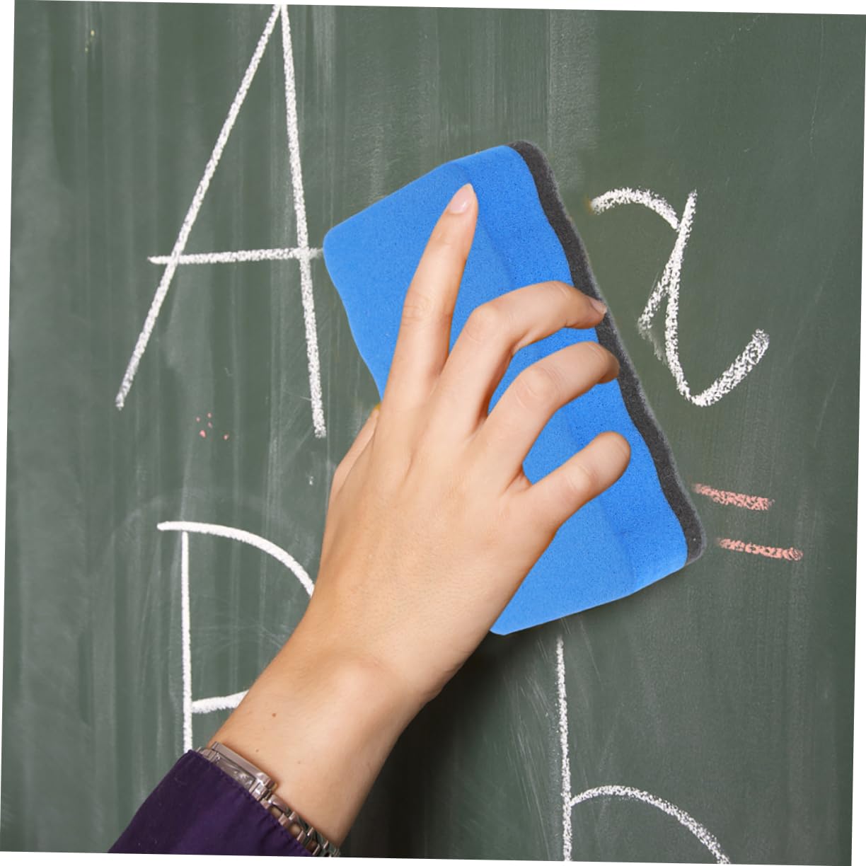 SHINEOFI 2 Sätze Whiteboard-radierer Weiße Tafelradierer Tafellöscher Büro Zubehör Whiteboards Whiteboard-radiergummis Für Das Klassenzimmer Radiergummis Fürs Büro Eva Blue Stück * 2