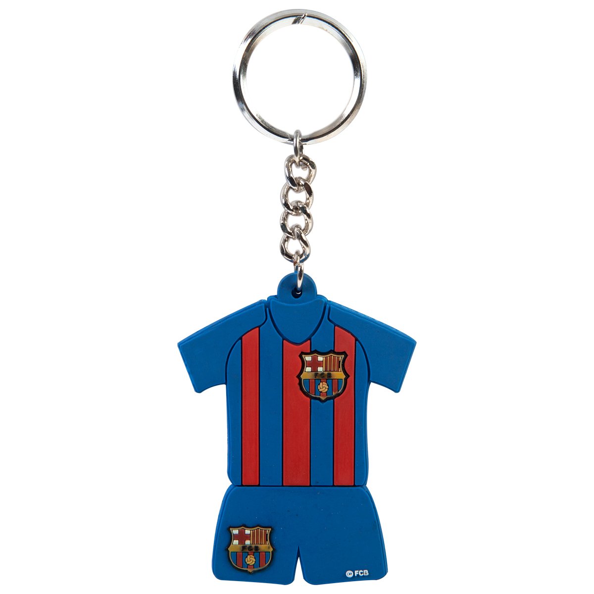 F.C. Barcelona Jersey Multicolor Keychain