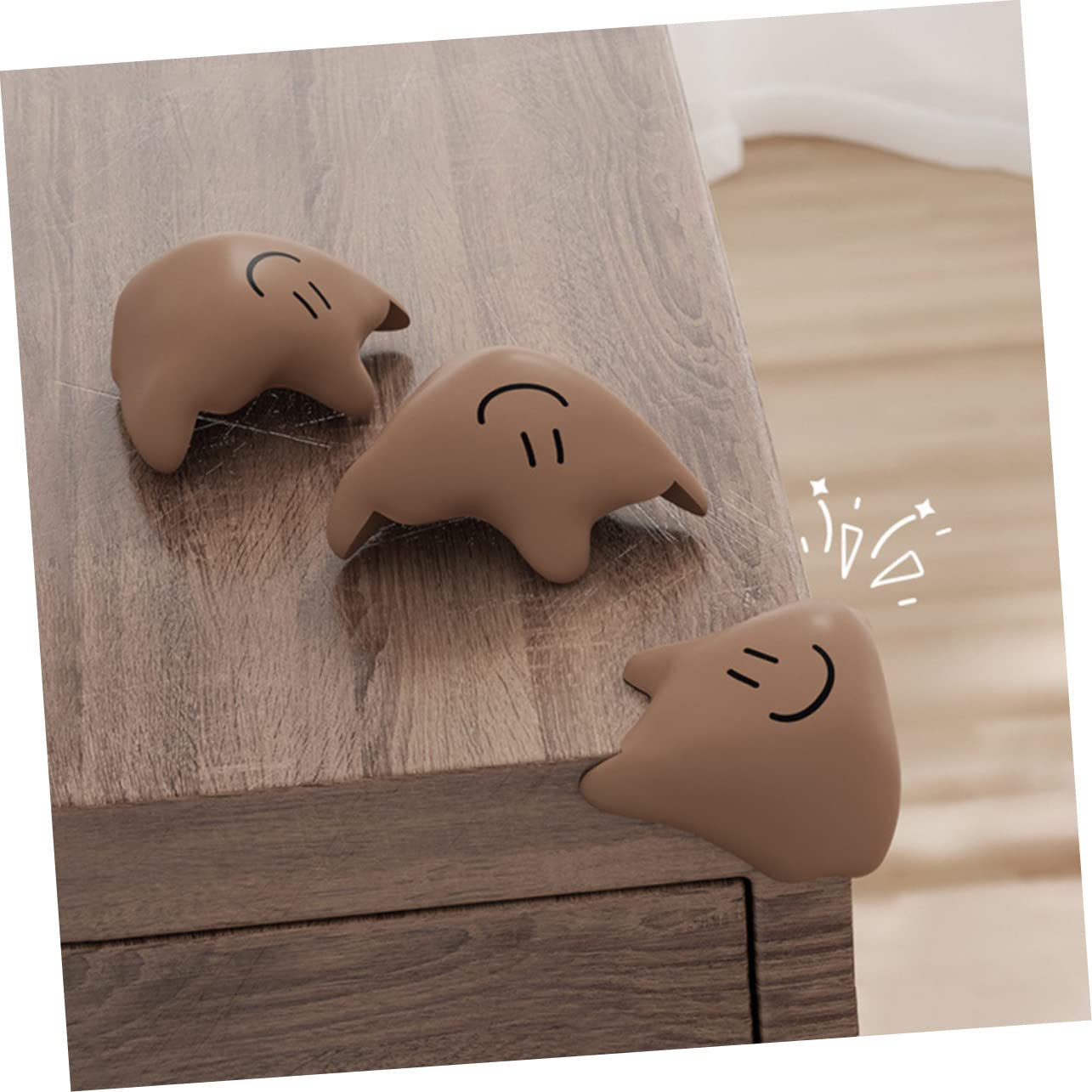5 Sets Baby Proofing Corner Guards Eckenschutz Für Tisch Schreibtisch Regal Kanten Sicher Und Robust Einfache Anwendung 4 Stücke * 5