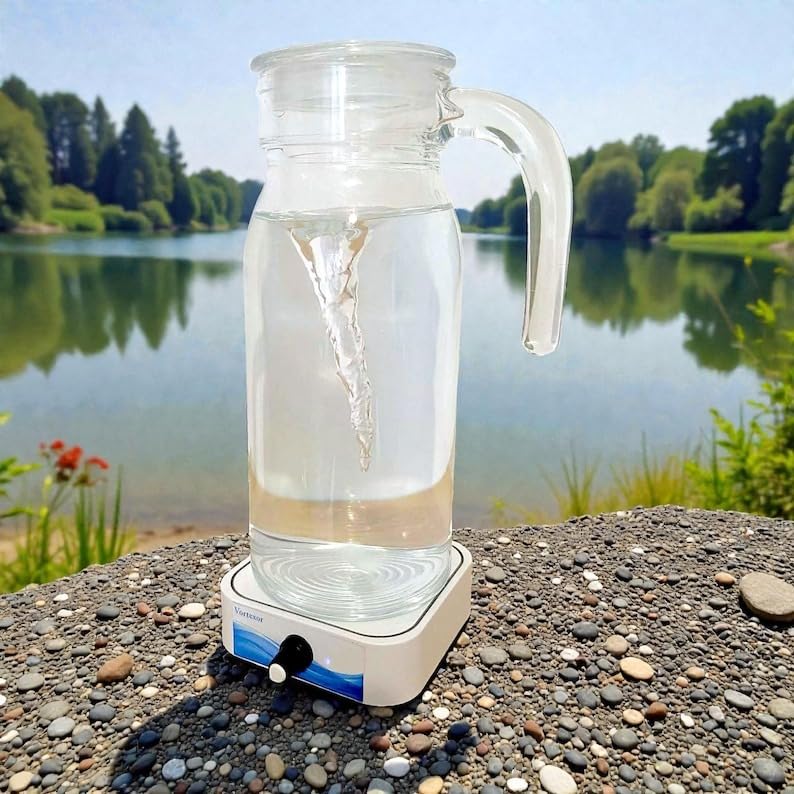 Carafe Vortex Dynamisante pour une eau vivante - Dynamiseur Vortex - Technologie innovante Vortex...
