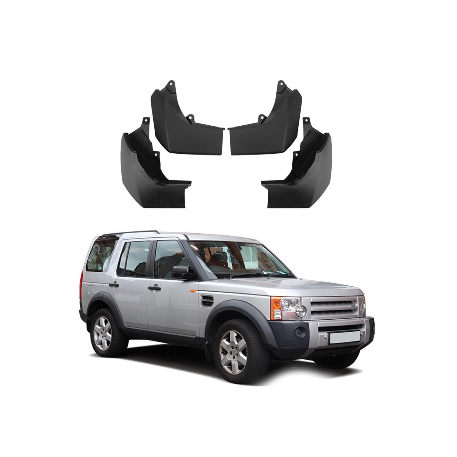 Garde-Boue Discovery 3 Plastique ABS Rigide : Kit de Finition Premium Automobile