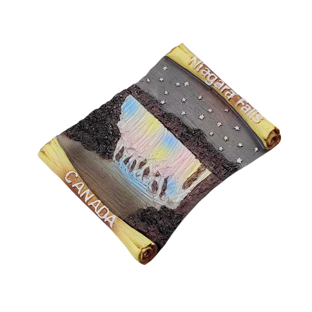 Calamita Niagara Per Frigo – Souvenir Di Viaggio 3D In Resina – Decorazione Casa Magnetica 6,5x4,7 Cm - 2