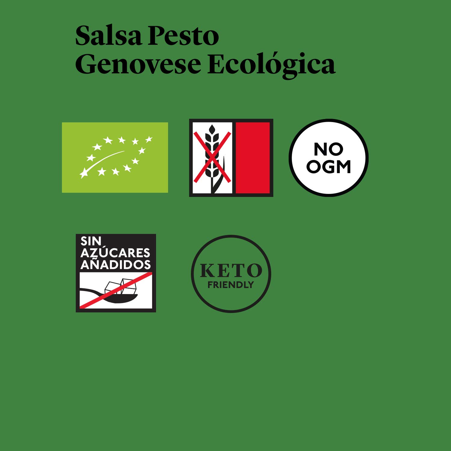 Delicious & Sons Pack de Salsas Italianas - Ecológicas - Sin Transgénicos - Sin Gluten (Pack de 4)