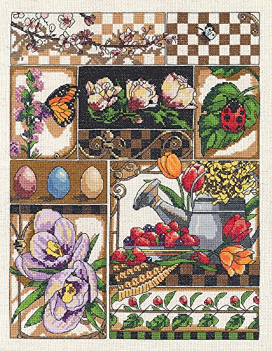 The Janlynn Corporation 017-0101 Spring Montage Stitch Kit
