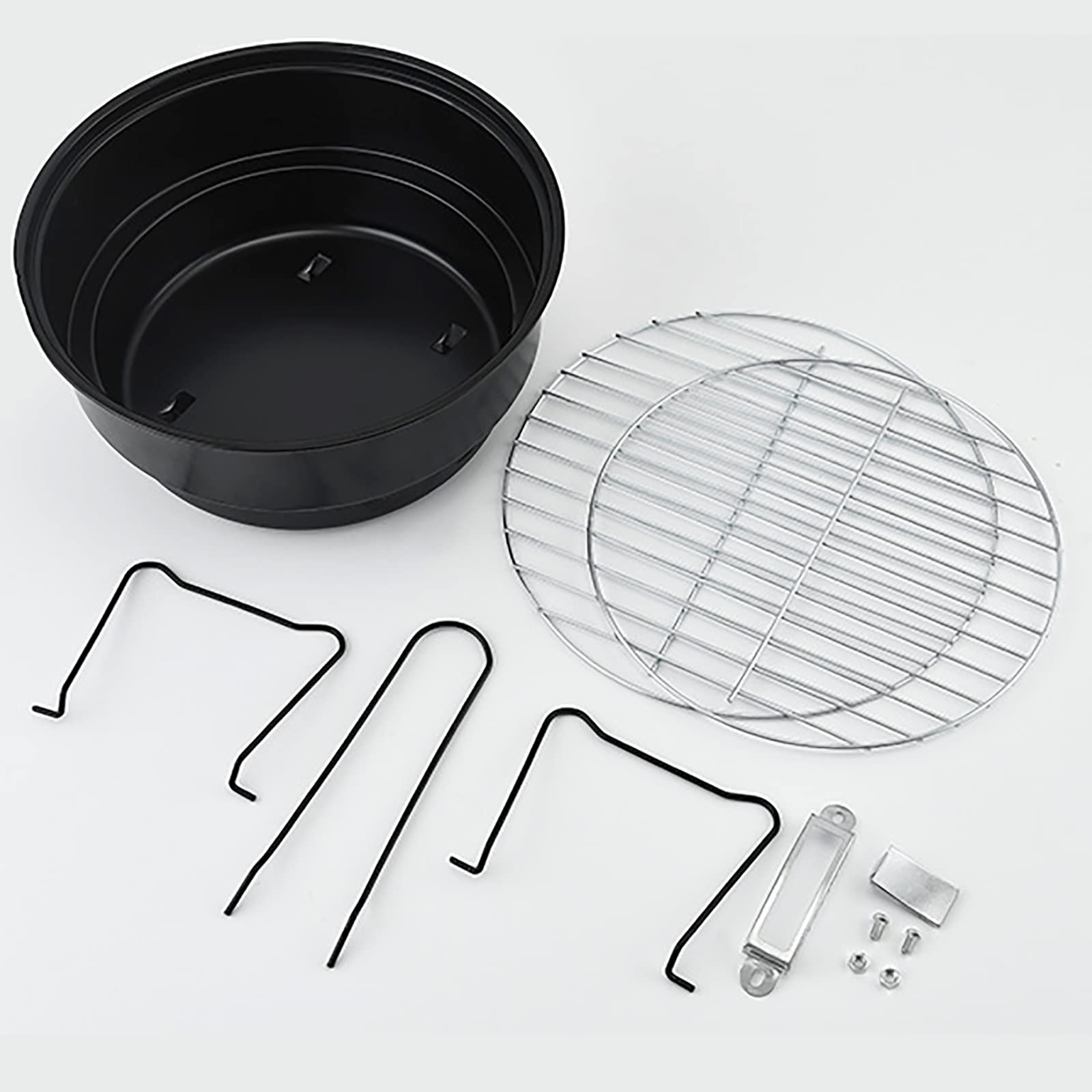 Réchaud à Bois de Camping Portable Pliable en Acier Inoxydable Pliable Poêle à Bois pour Barbecue, Randonnée, Voyage, Pique-Nique