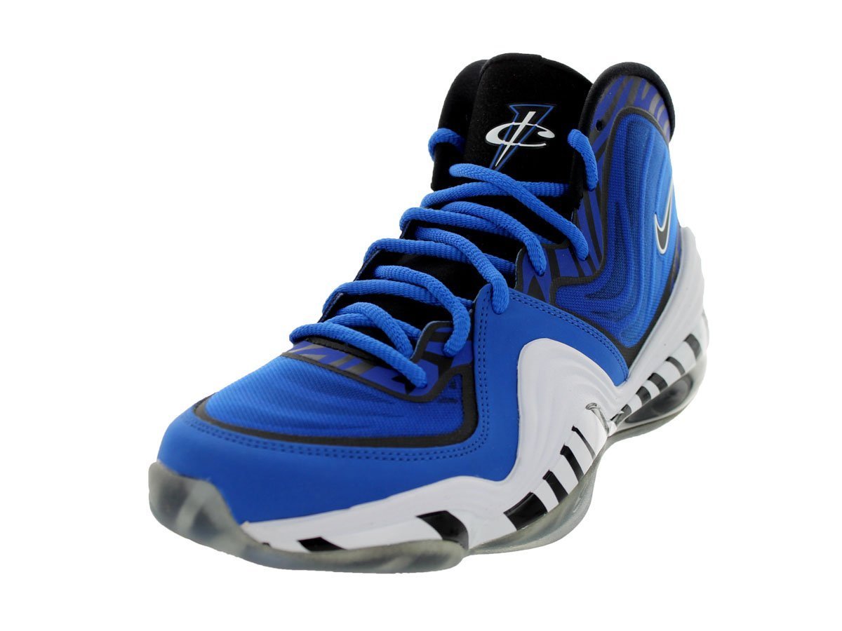 Nike Men's Air Penny V Royal Blue/Black/White Basketball Shoe 8 Men US
