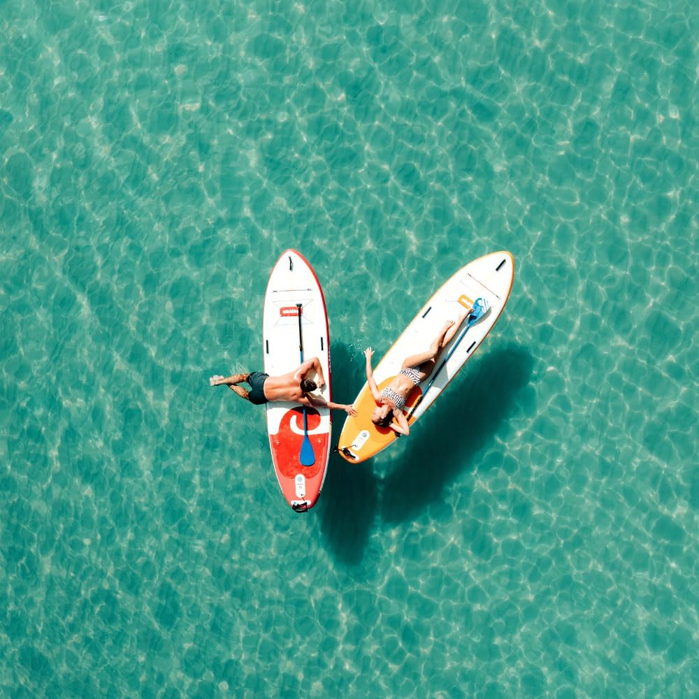 Skiffo Ride Lava 11' – Kayak Hinchable 2 en 1 Completo, 335 x 86 x 15 cm, máx. 160 kg, Estable y versátil, diseño único