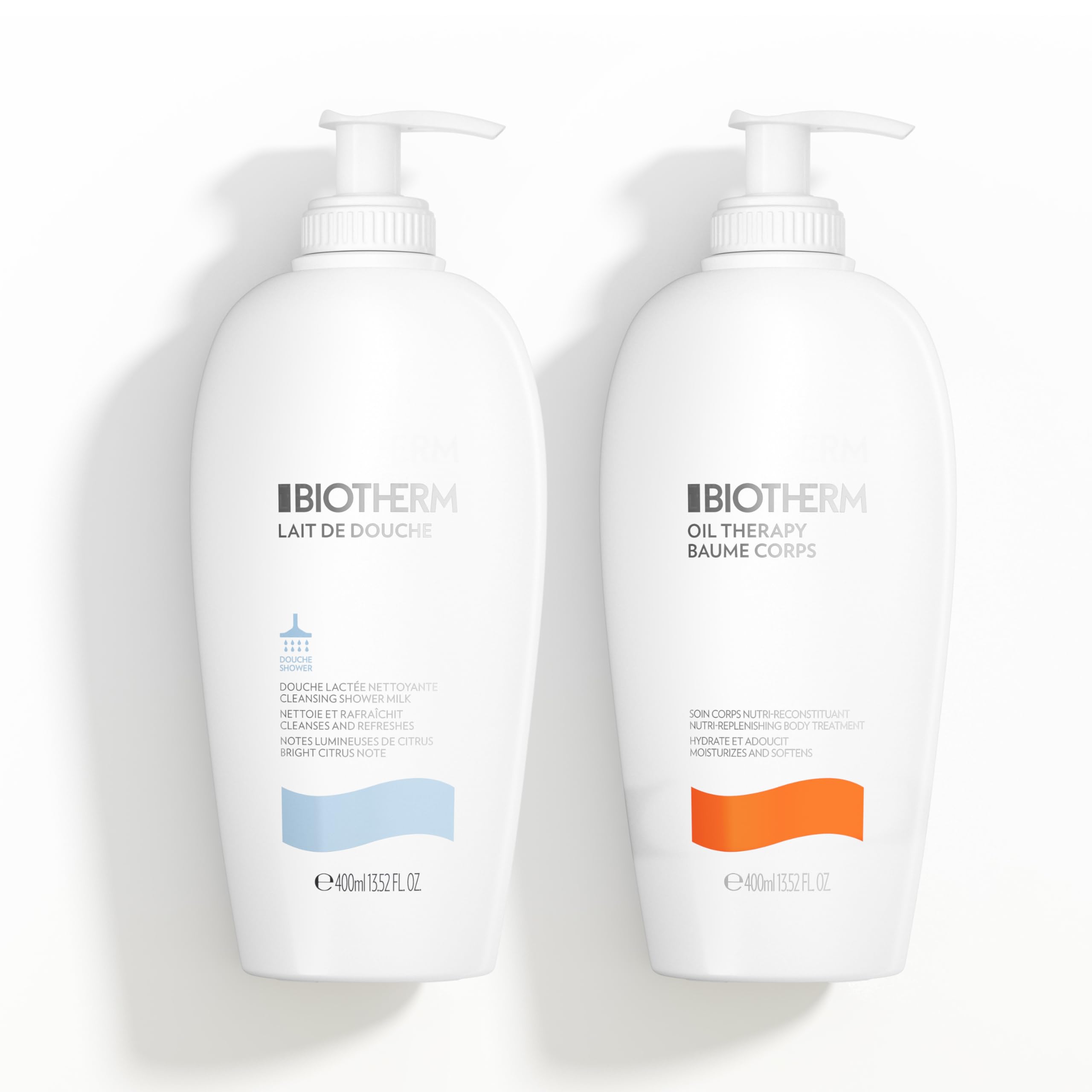 Biotherm Lait De Douche Duschgel, erfrischendes Duschgel mit Life Plankton und Zitrusextrakten, für intensive Feuchtigkeit und ein geschmeidiges Körpergefühl