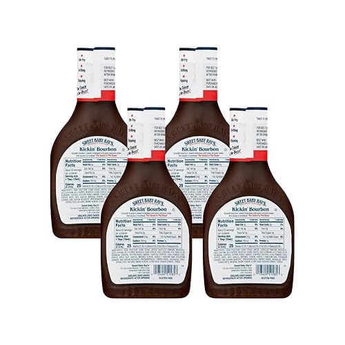 Miniatura 3 de Sweet Baby Ray's Salsa y marinada, Kickin' Bourbon 16 onzas líquidas (paquete de 4)