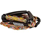 Bungee Surf Rope w/10 in. Handle Hide Grip - 25ft. 5-Sect. Rope - Mocha