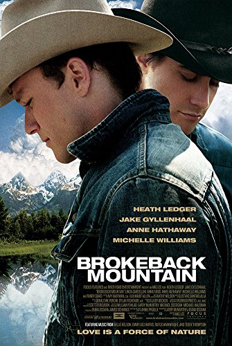 Brokeback Mountain Movie Poster - Size 24" X 36" - This is a Certified Poster Office Print with Holographic Sequential Numbering for Authenticity.