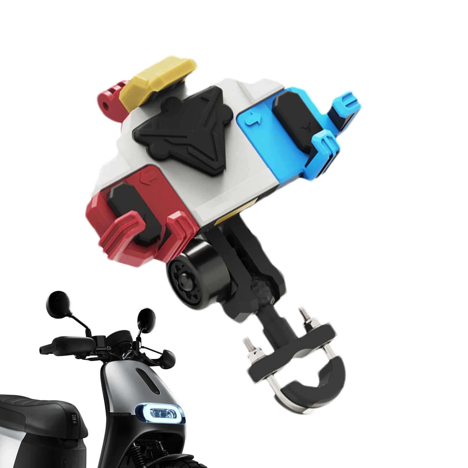 Generisch Support de téléphone portable pour moto, support de téléphone