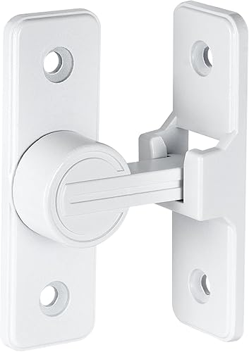 Miniatura 4 de Pestillos de puerta de granero de 90 grados, cerraduras de puerta corrediza pesada, cerradura de puerta corredera de seguridad para puertas